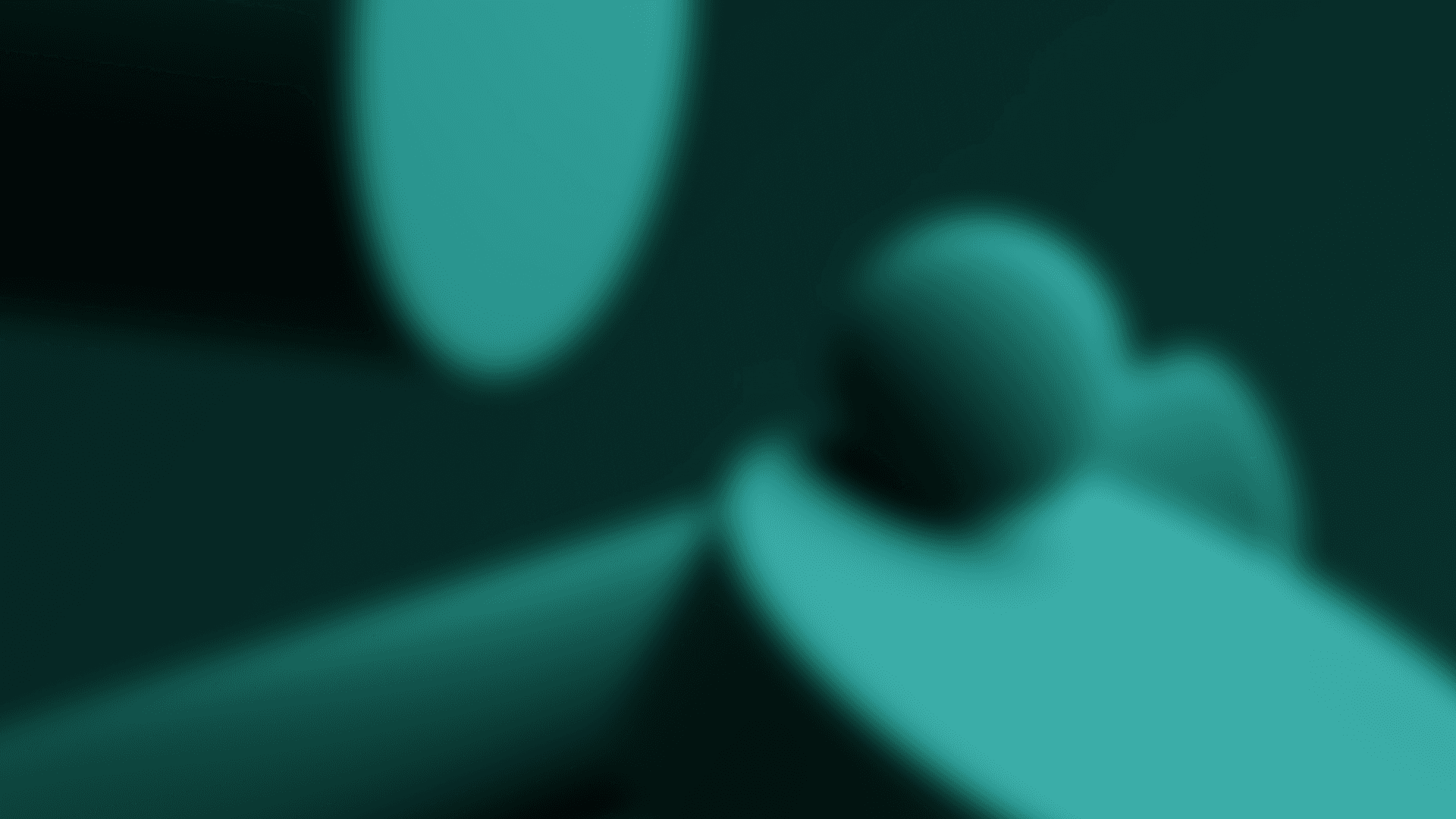 Green background shapes