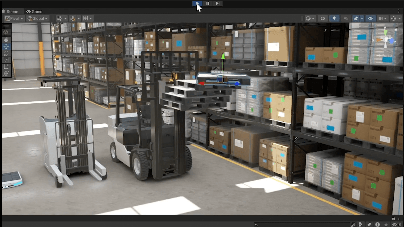 Produkt-Walkthrough Unity Industry