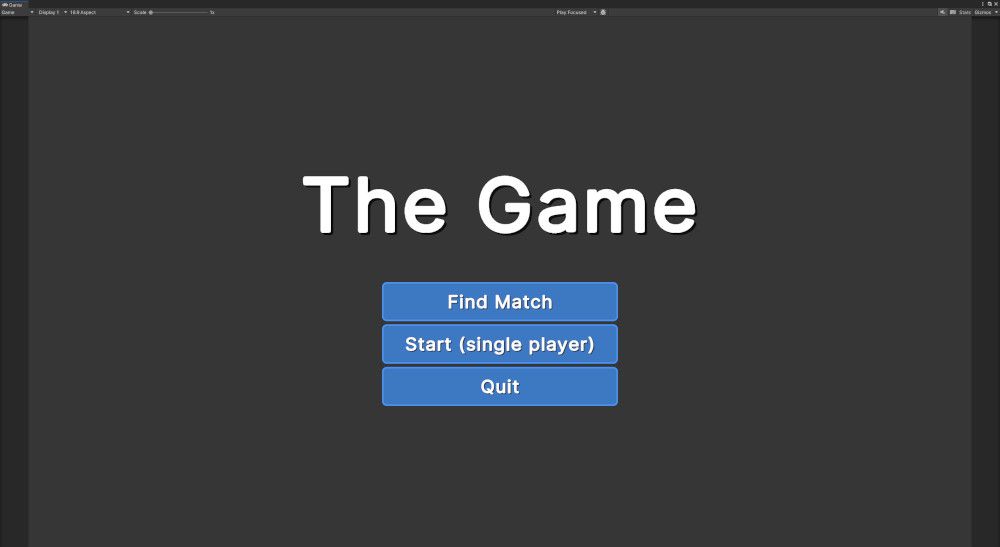 Kleinmaßstäbliches wettbewerbsfähiges Mehrspieler-Template