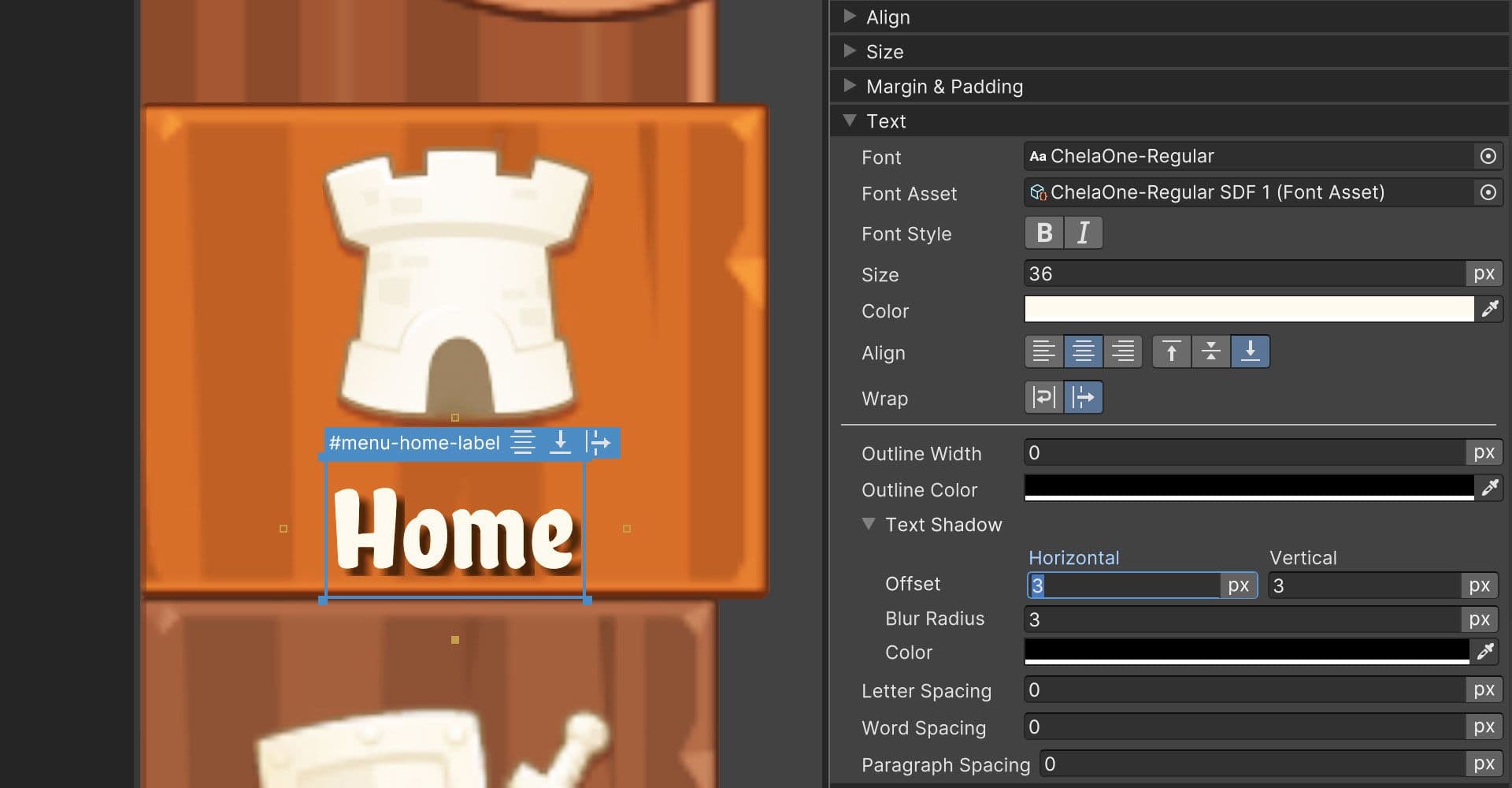 Flexible text rendering