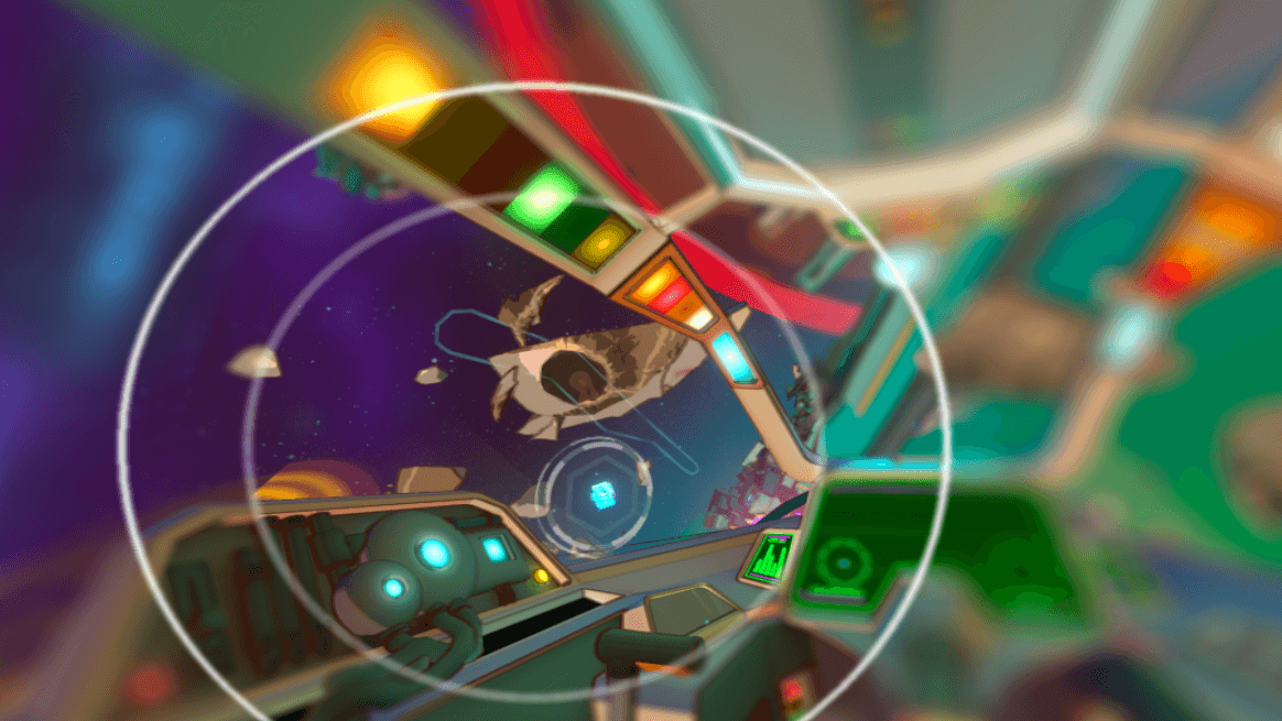 URP Sample spaceship