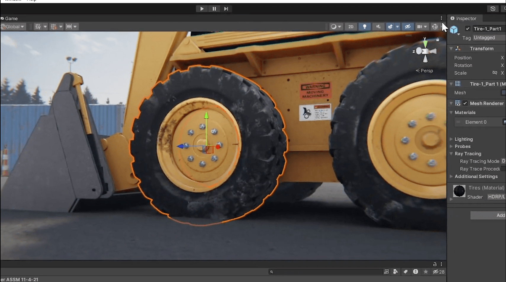 Produkt-Walkthrough Unity Industry