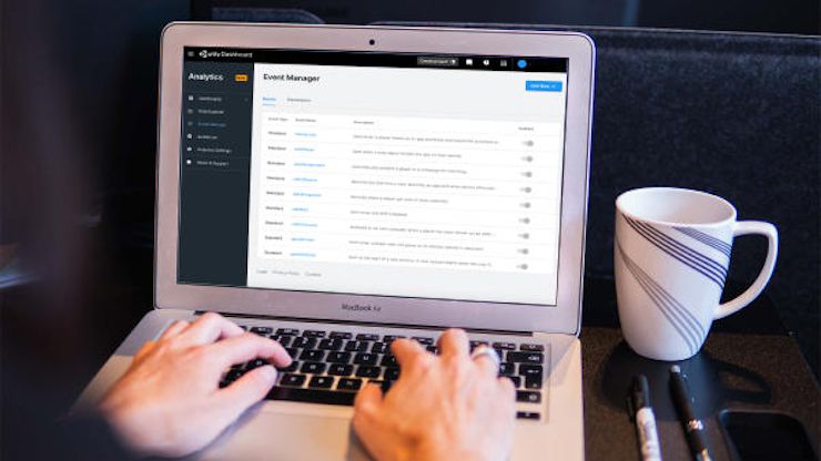 карточка отслеживания событий