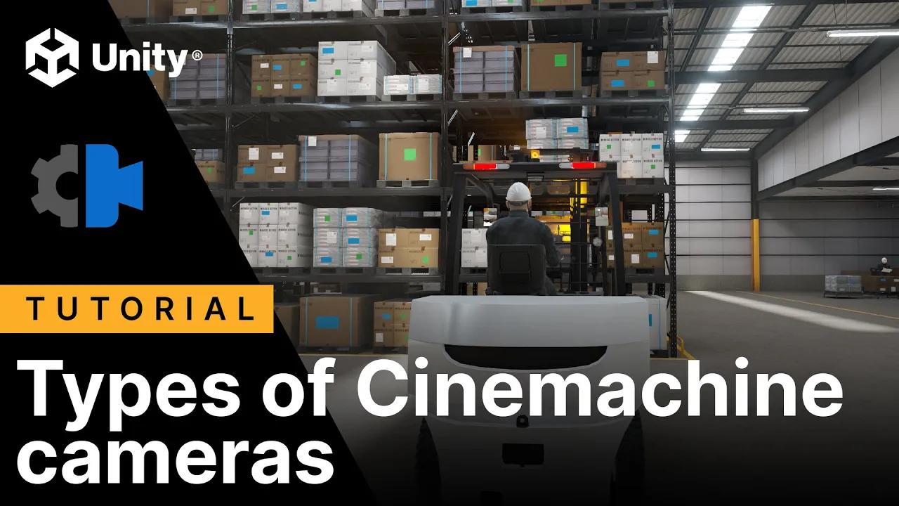 Tipos de cámaras Cinemachine