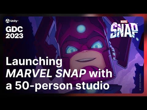 Como o MARVEL SNAP se tornou um dos maiores jogos móveis de 2022 | Unity na GDC 2023